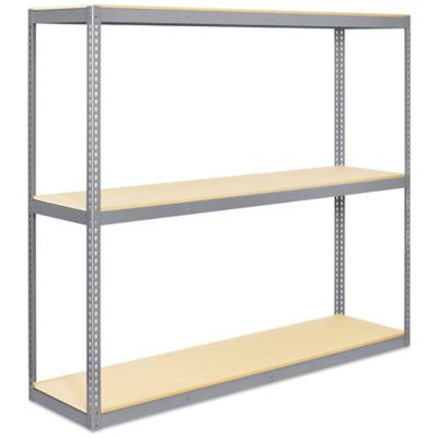 Wide Span Storage Rack - Particle Board, 96 x 24 x 84" H-1390