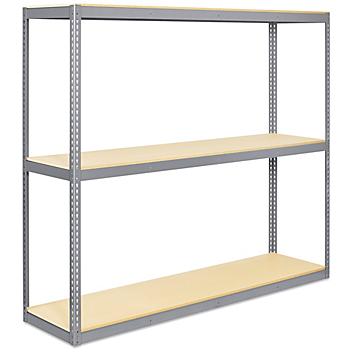Wide Span Storage Rack - Particle Board, 96 x 24 x 84" H-1390