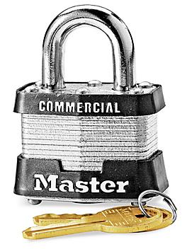 Master Lock® Steel Padlock - Keyed Different, 3/4" Shackle H-1392