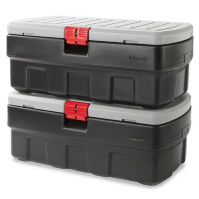 Rubbermaid 24 x 48 Palletote Box Shelving Kit with 11 Palletote Boxes