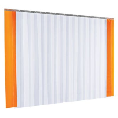 Smooth Vinyl Strip Door Kit - 12 x 12' H-1410