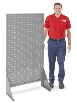 cartonode engineering ハークサイズスタジオラック FRP製 Single Sided Floor Rack Bin Organizer - 36 x 66