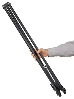 Standard Telescoping Easel - Black H-1450BL - ULINE