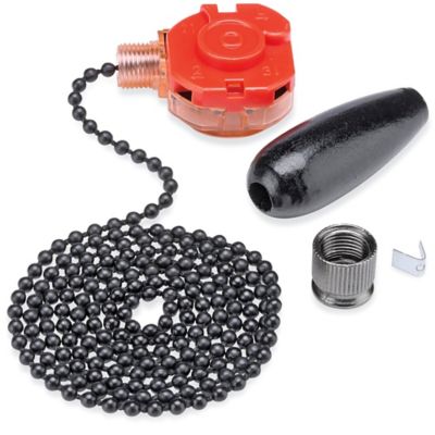 Pull Chain Switch for Industrial Wall Mount Fans and Pedestal Fans H-1457-PLCHN