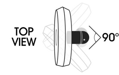 Oscillating Wall Mount Fan