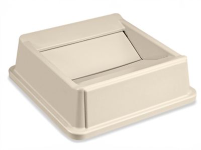 Lid for Rubbermaid&reg; Hands-Free Trash Cans - 20 x 20 x 6", Beige H-1467BE-L