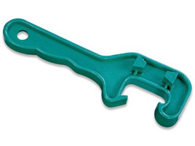 New ULINE Pail / Lid Opener Pry Tool for Plastic Pails and Buckets Green  H-1468