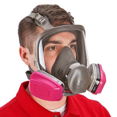 3M 6800 Full-Face Respirator - Medium H-1471 - Uline