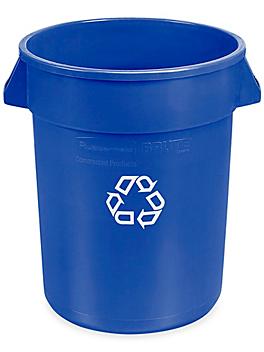 Rubbermaid<sup>&reg;</sup> Brute<sup>&reg;</sup> Recycling Container - 32 Gallon