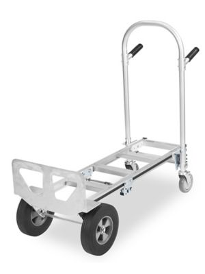 Uline Aluminum 3-In-1 Hand Truck - Solid Wheels H-4124 - Uline