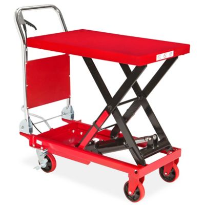 Uline Manual Lift Table - Standard, 32 x 20", 660 lb H-1486