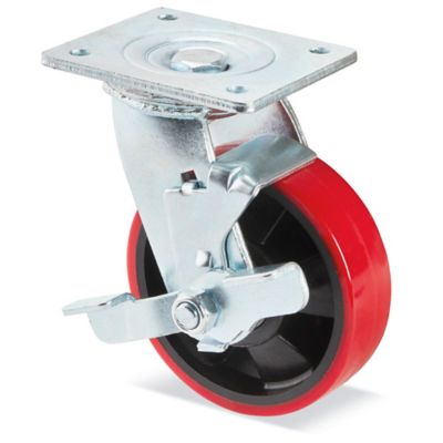 Caster For Lift Table Swivel With Brake 5 H 1486 Swvl Uline