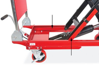 Uline Manual Lift Table - Standard, 32 x 20
