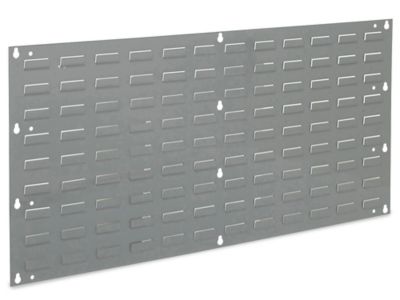 Wall Mount Panel Rack - 36 x 19 with 11 x 5 1/2 x 5 Yellow Bins H-1494Y -  Uline