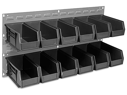 Wall Mount Panel Rack 36 X 19 With, How To Put Together Uline Shelves Wall