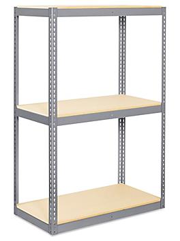 Wide Span Storage Rack - Particle Board, 48 x 24 x 72" H-1524