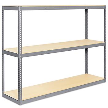 Wide Span Storage Rack - Particle Board, 96 x 24 x 72" H-1532