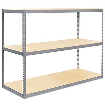 Wide Span Storage Rack - Particle Board, 96 x 36 x 72" H-1533
