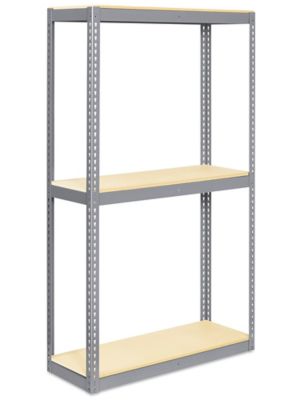 Bulk Storage Rack - Particle Board, 96 x 48 x 96 H-2880 - Uline