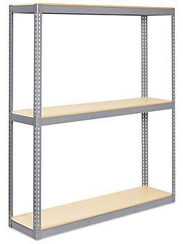 Wide Span Storage Rack - Particle Board, 72 x 18 x 84" H-1537
