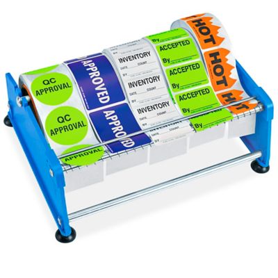 New Uline Economy Label Dispenser 12 H-586 Holds 1 Core Labels