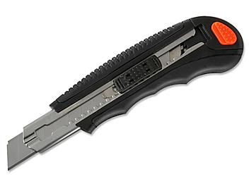 Uline Heavy-Duty Snap-Blade Knife - Black H-1551BL