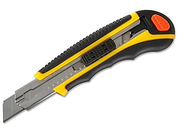 Uline Heavy-Duty Snap-Blade Knife - Yellow H-1551Y