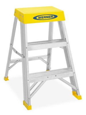 wasmiddel geschenk Spreek uit Aluminum Step Ladder - 2' H-1559 - Uline