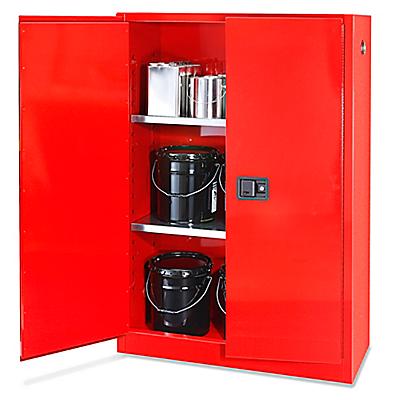 Standard Flammable Storage Cabinet, Uline Shelving Manual