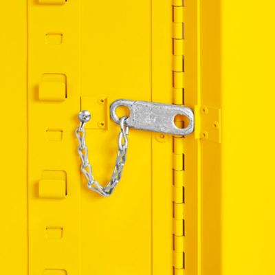 Flammable Storage Cabinet - Standard, Self-Closing Doors, Yellow