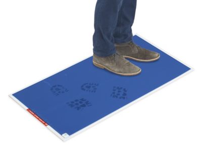  Tapis nettoyant pelable avec cadre – 18 x 36 po