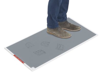 Clean Mat Sheets with Frame - 18 x 36", Gray H-1566GR