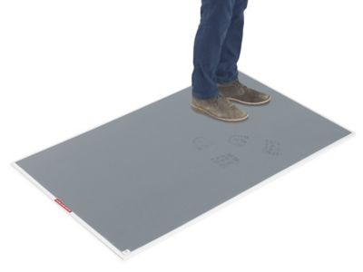 Clean Mat Sheets with Frame - 36 x 60", Gray H-1568GR