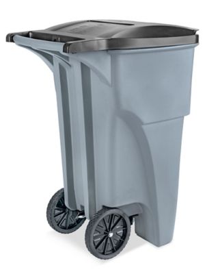 Industrial Trash Cans With Wheels 180litre Garbage Bin With Wheels