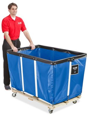  Chariot porte-panier en vinyle – 20 boisseaux