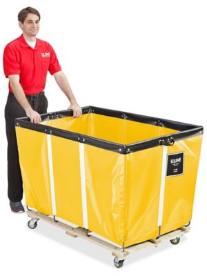 Vinyl Basket Truck - 20 Bushel, Yellow H-1580Y