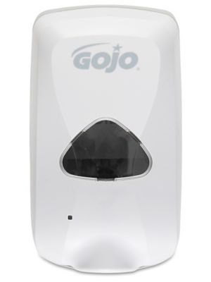 Touch free soap clearance dispenser