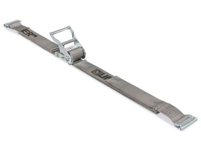 LiftAll® Ratchet Tie Downs - E-Track, 2 x 16', 3,000 lb Capacity H-1598 -  Uline