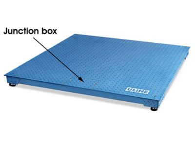 60 inch x 60 inch (5'x5') Floor Scale 5,000 lbs. x 1 lb. with Pit Frame | Pallet Size