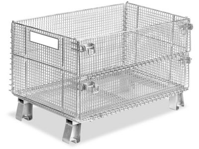Collapsible Wire Container - 32 x 20 x 21" H-1613