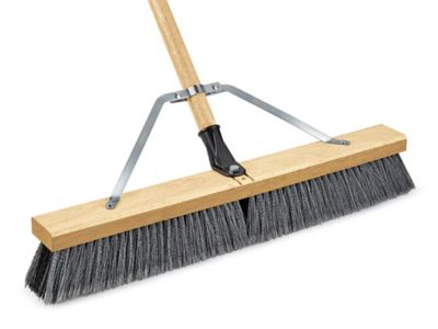 Colored Push Broom - 24, Blue H-3460BLU - Uline