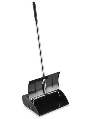 12 Lobby Dust Pan with Wheels - Free Standing Dust Pan