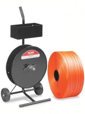 Packaging Material Dispenser Cart Standard Duty Oscillated Cord ...