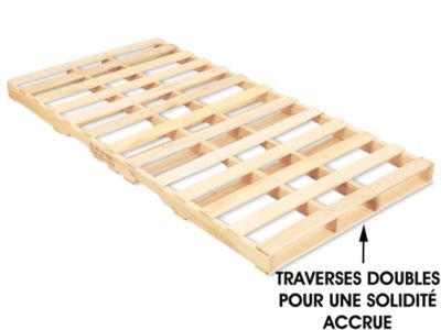 Palette en bois neuf – 96 x 48 po H-1627 - Uline