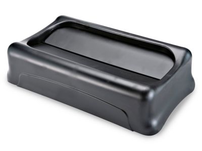 Rubbermaid&reg; Slim Jim&reg; Swing Top Lid - Black H-1633BL