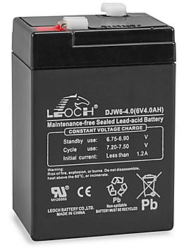 Replacement Battery for Uline Easy-Count and Platform Scales H-1652