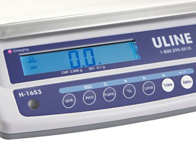 Uline Digital Food Scale - Standard, 11 lbs x 0.1 oz H-9983 - Uline