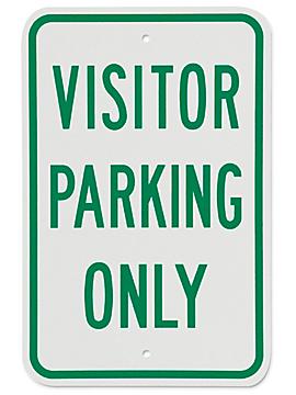 "Visitor Parking Only" Sign - 12 x 18"