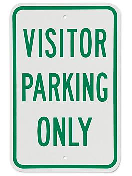 "Visitor Parking Only" Sign - 12 x 18" H-1660