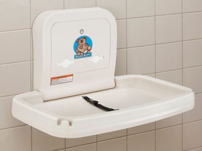 Koala Kare™ Baby Changing Station Horizontal, Plastic H1669 Uline